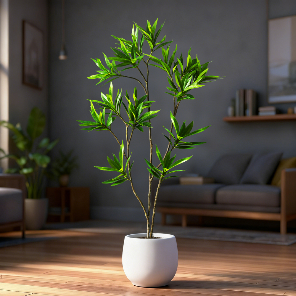 Dracaena Marginata - 50-133cm Large Artificial Palm Tree Fake