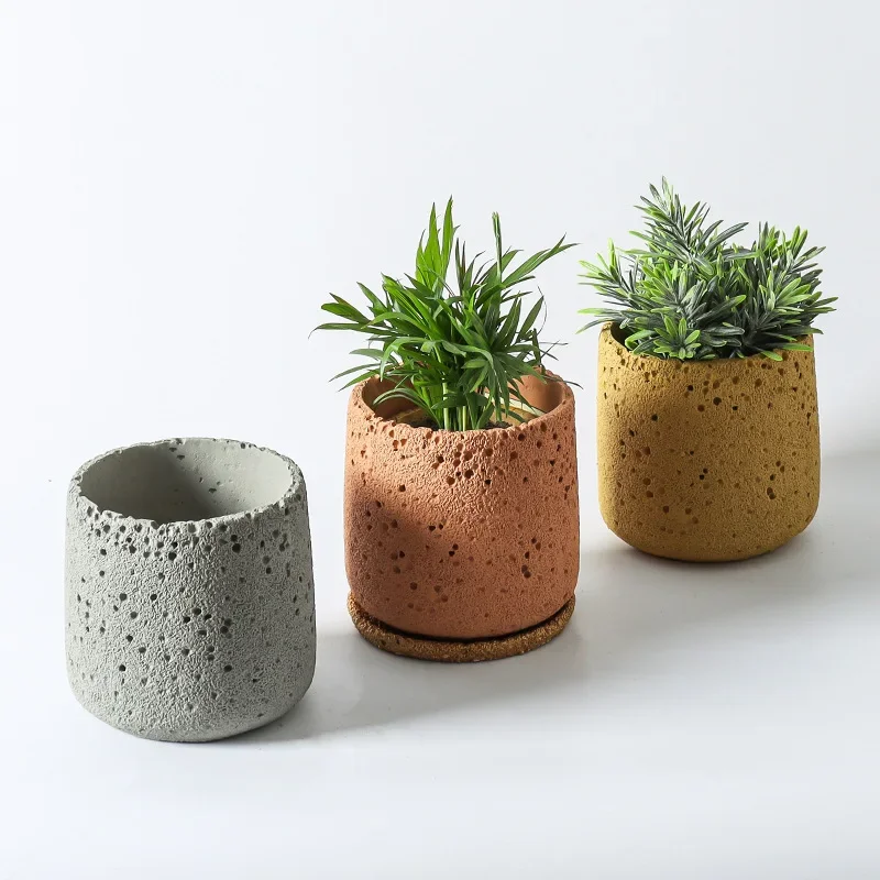 Nordic cement flowerpot simple - Echeveria Succulent review and price