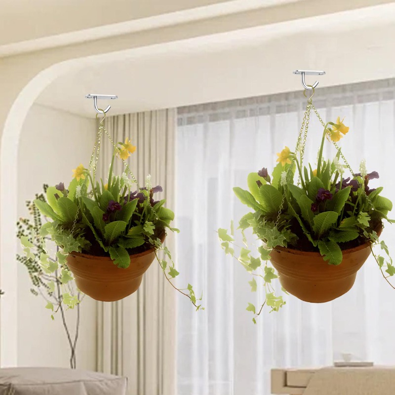 10/1pcs Heavy Duty J Hooks Sta - Spider Plant Hanging review and price