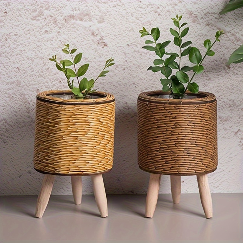 Charming Rustic Rattan Planter - Aloe Vera Pot review and price