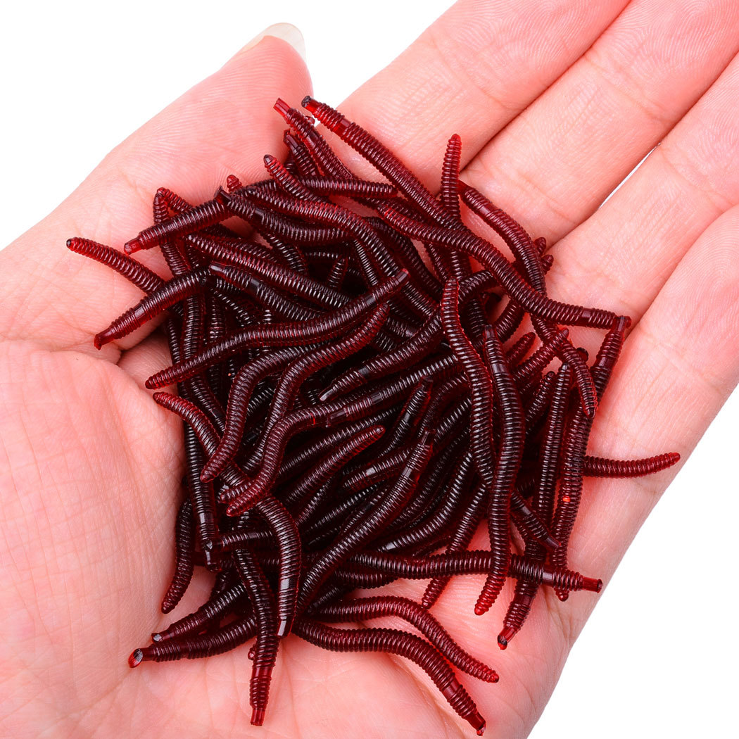 20PCS-100PCS 3.5cm 0.15g Soft  - Aglaonema Red review and price
