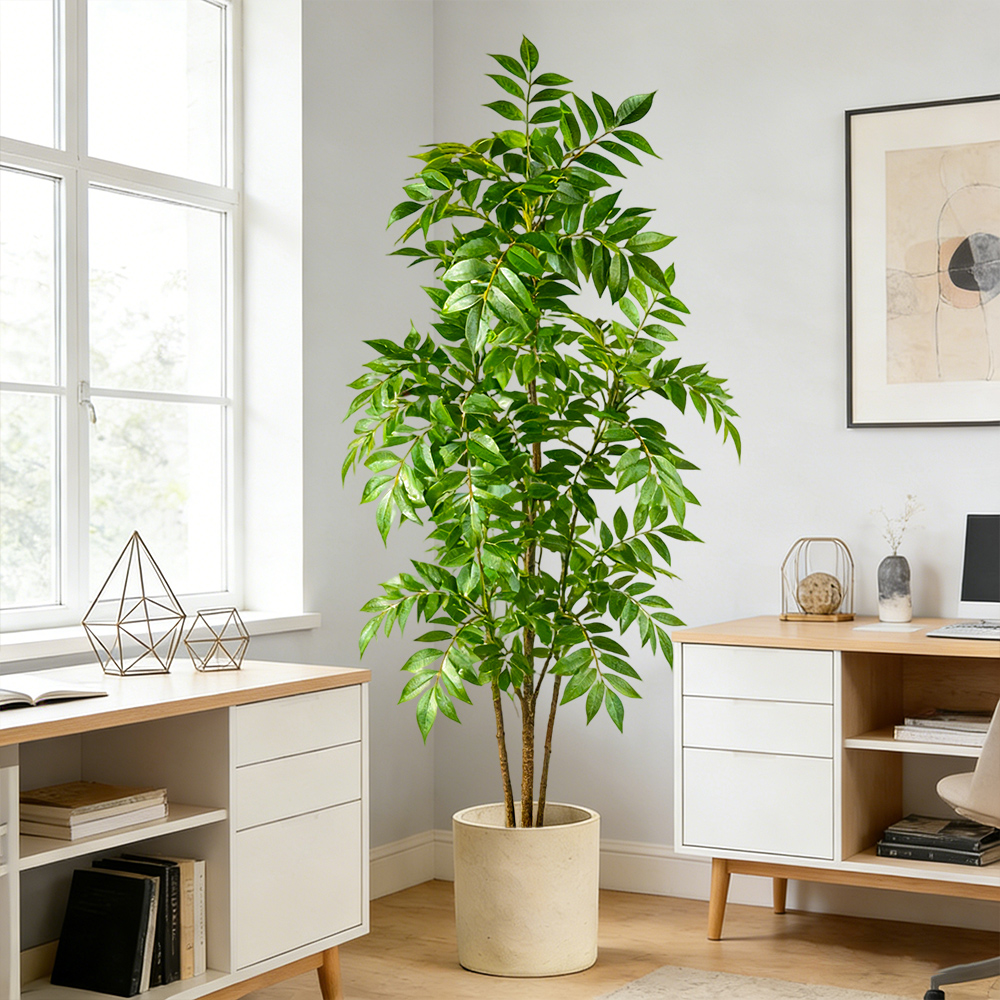 76-140cm Artificial Rubber Tre - Dracaena Marginata review and price