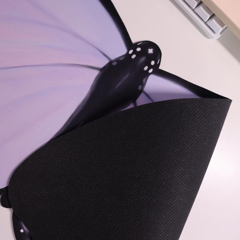 Purple Lilac Butterfly Deskmat - Tradescantia Purple review and price