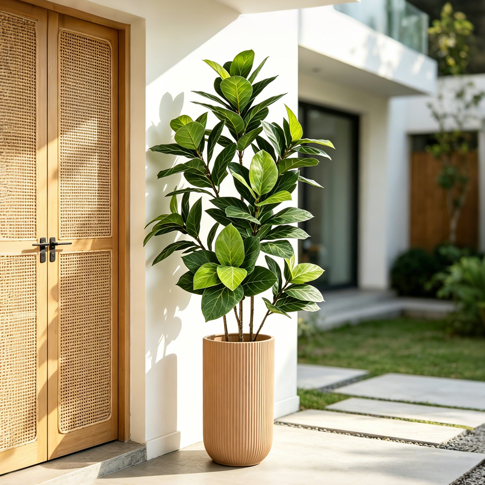 70-130cm Large Artificial Bany - Ficus Lyrata Tree review and price