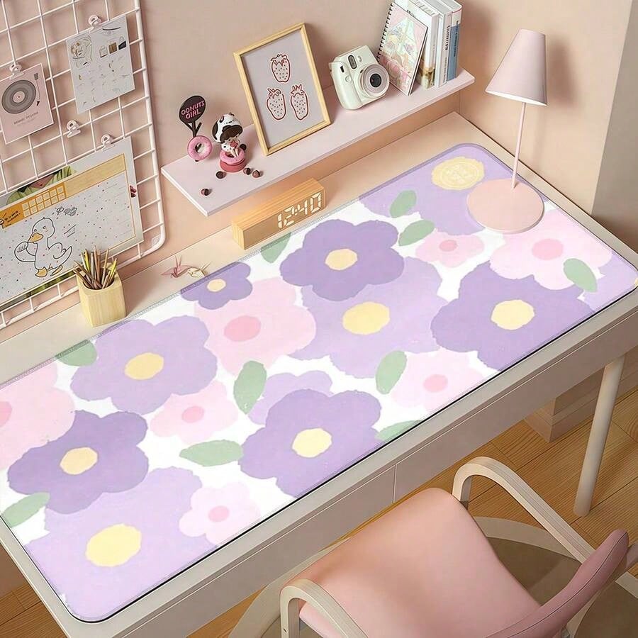 Purple Flower Mouse Pad - Larg - Tradescantia Purple review and price