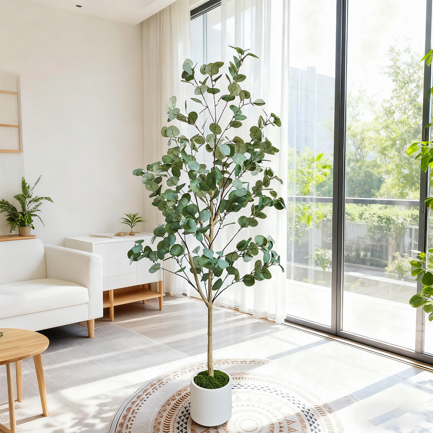 120-155Cm/5.1Ft Artificial Euc - Dracaena Marginata review and price