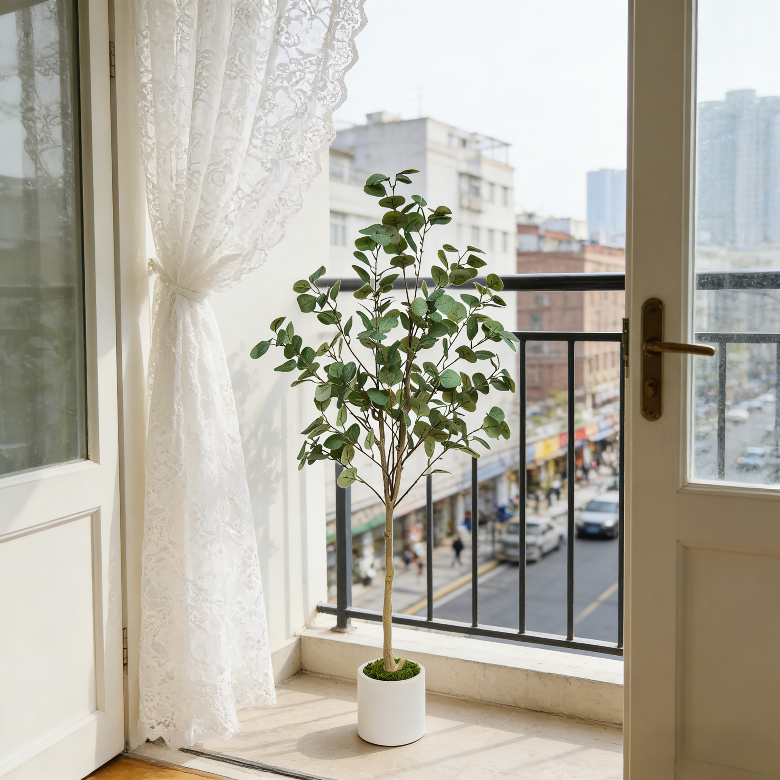 120-155Cm/5.1Ft Artificial Euc - Dracaena Marginata review and price