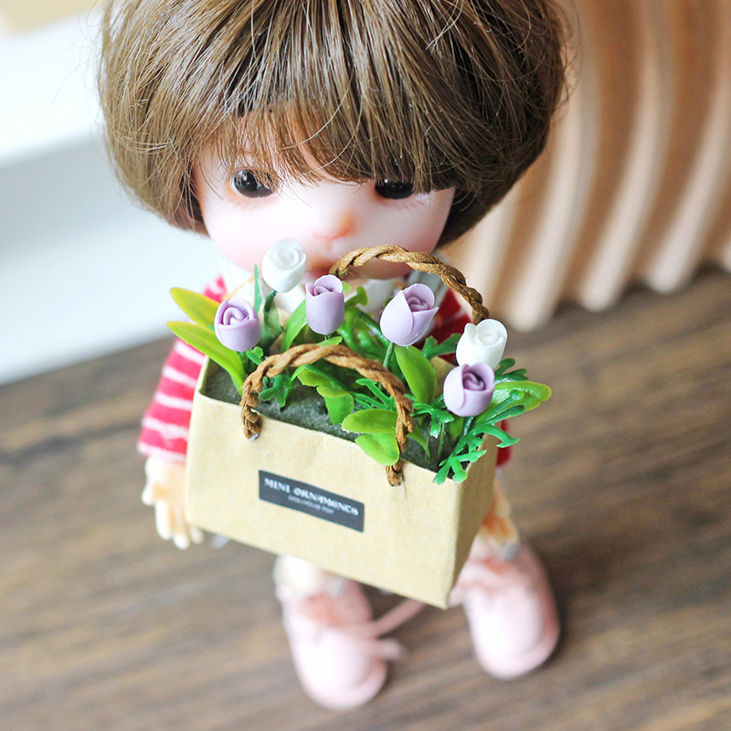 Dollhouse Miniature Simulation - Echeveria Succulent review and price