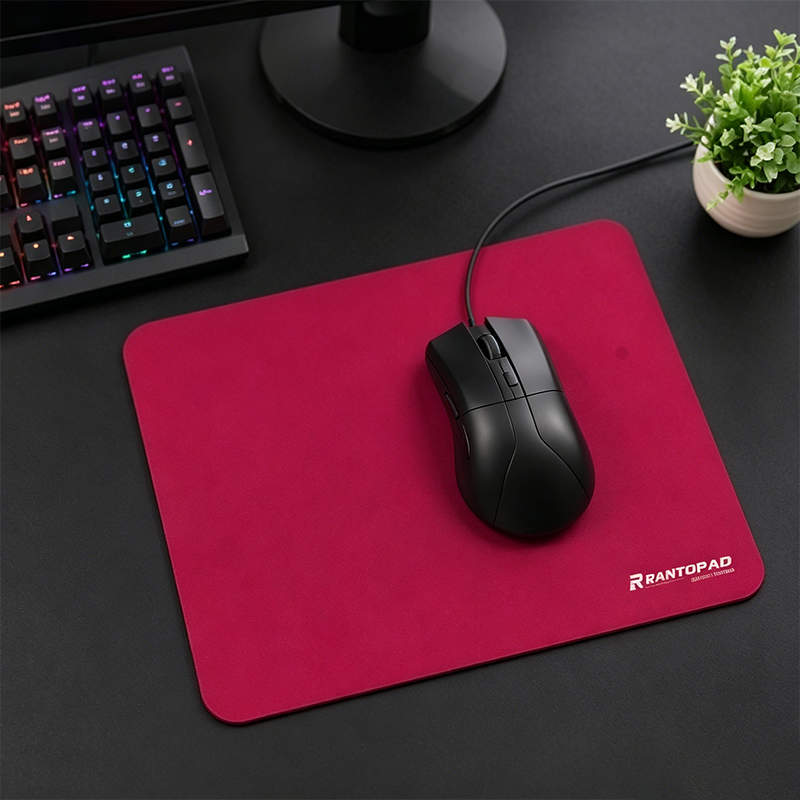 Rubber Mouse Pad Non-slip Wear - Tradescantia Purple review and price
