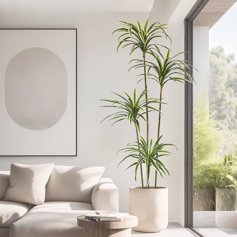 Artificial Dracaena Fake Plant - Dracaena Marginata review and price