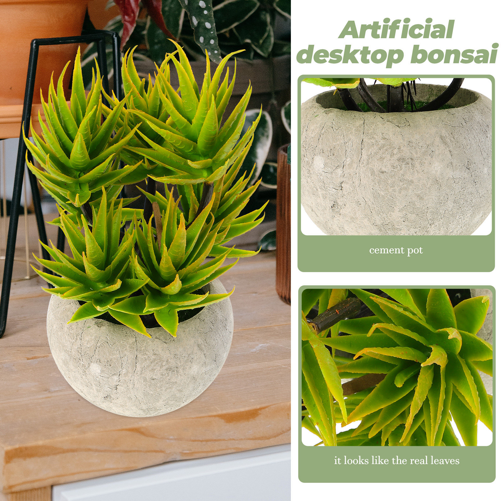 1 Piece Artificial Aloe Vera B - Aloe Vera Pot review and price