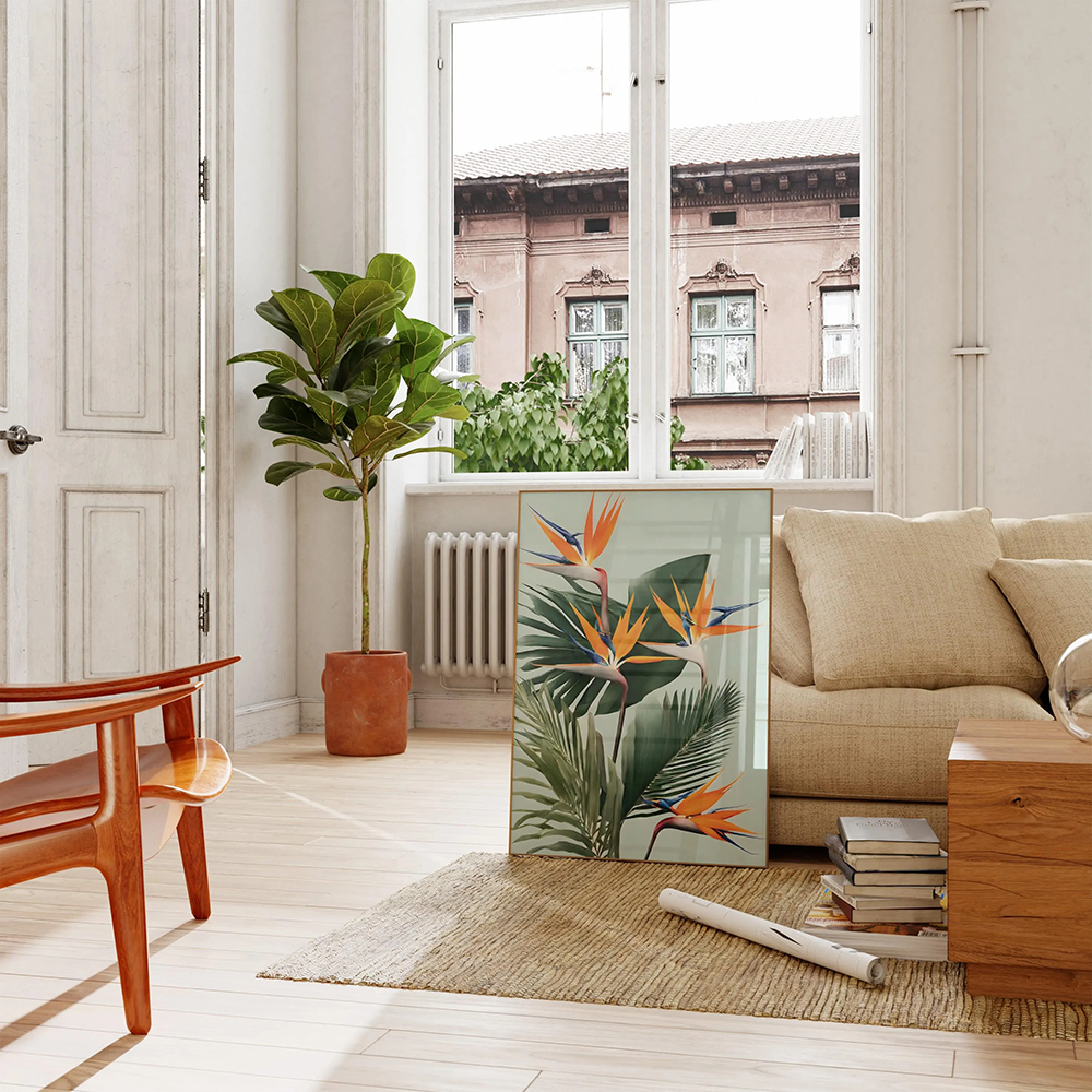 Bird of Paradise Wall arts, St - Bird Paradise Strelitzia review and price