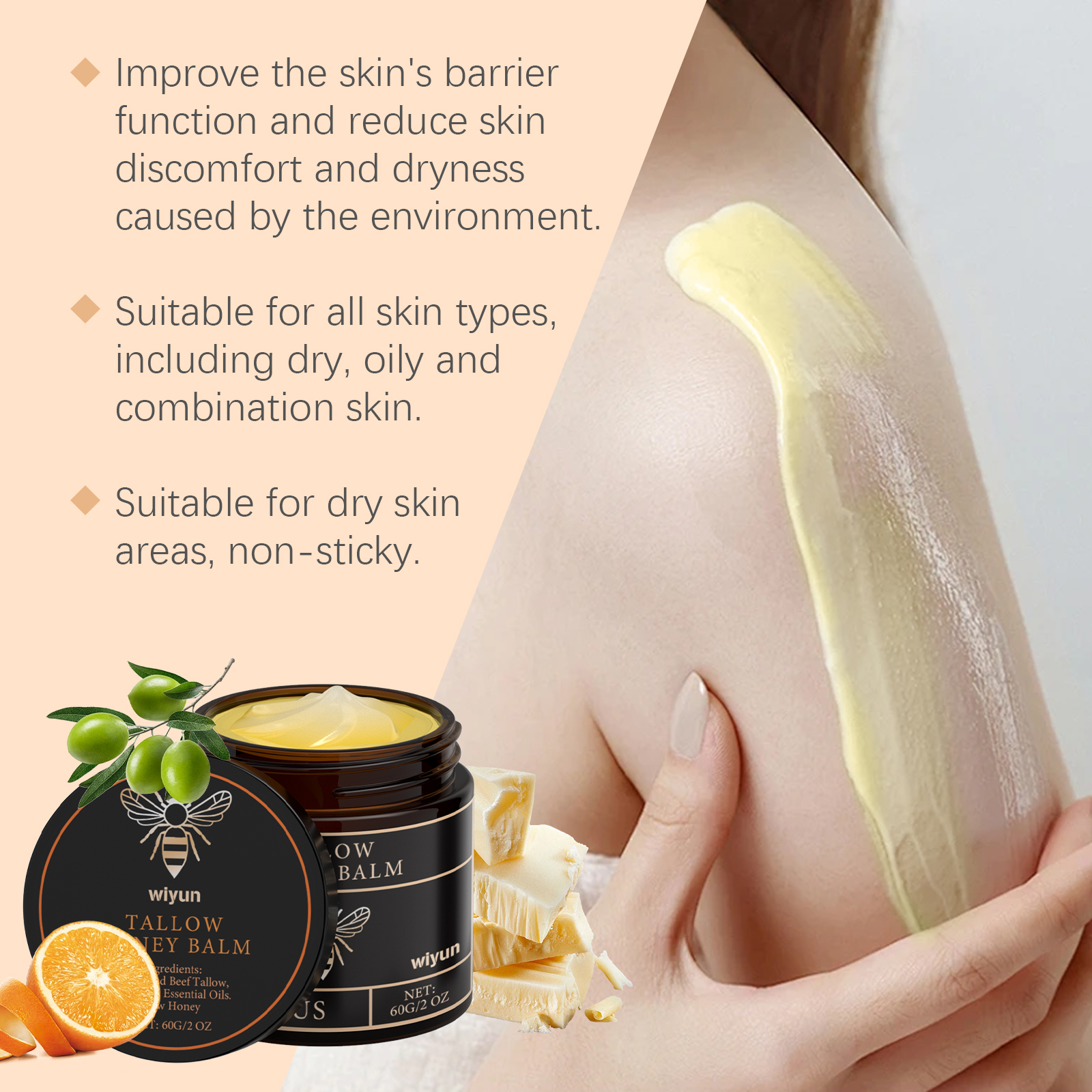 Organic Grass-fed Tallow Cream - Aglaonema Red review and price