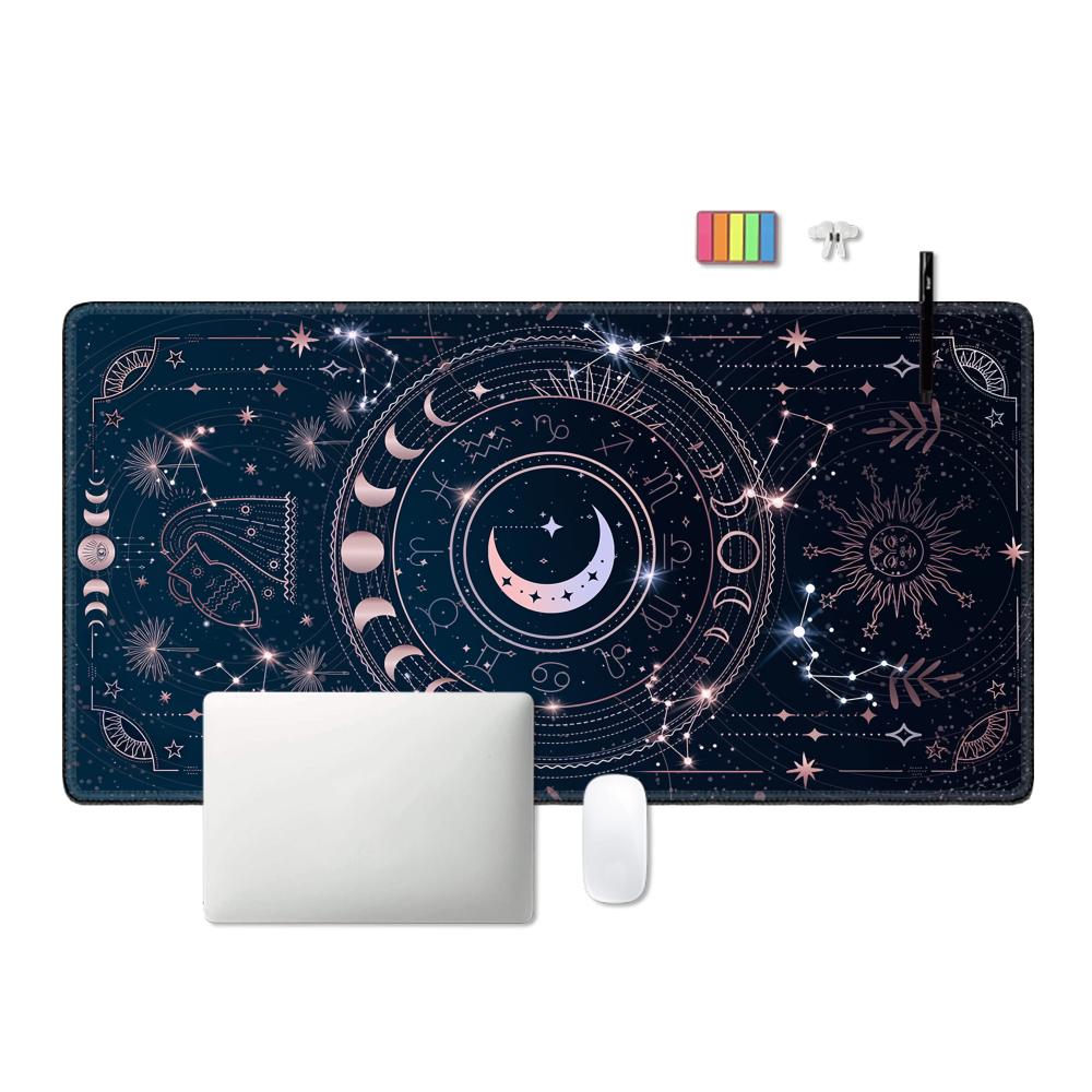 Night view Moon Star Mouse Pad - Tradescantia Purple review and price