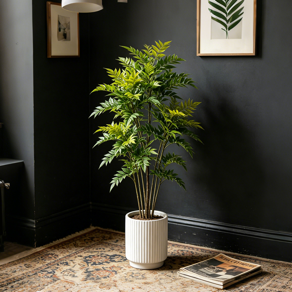73-135cm Artificial Nandina Pl - Ficus Lyrata Tree review and price