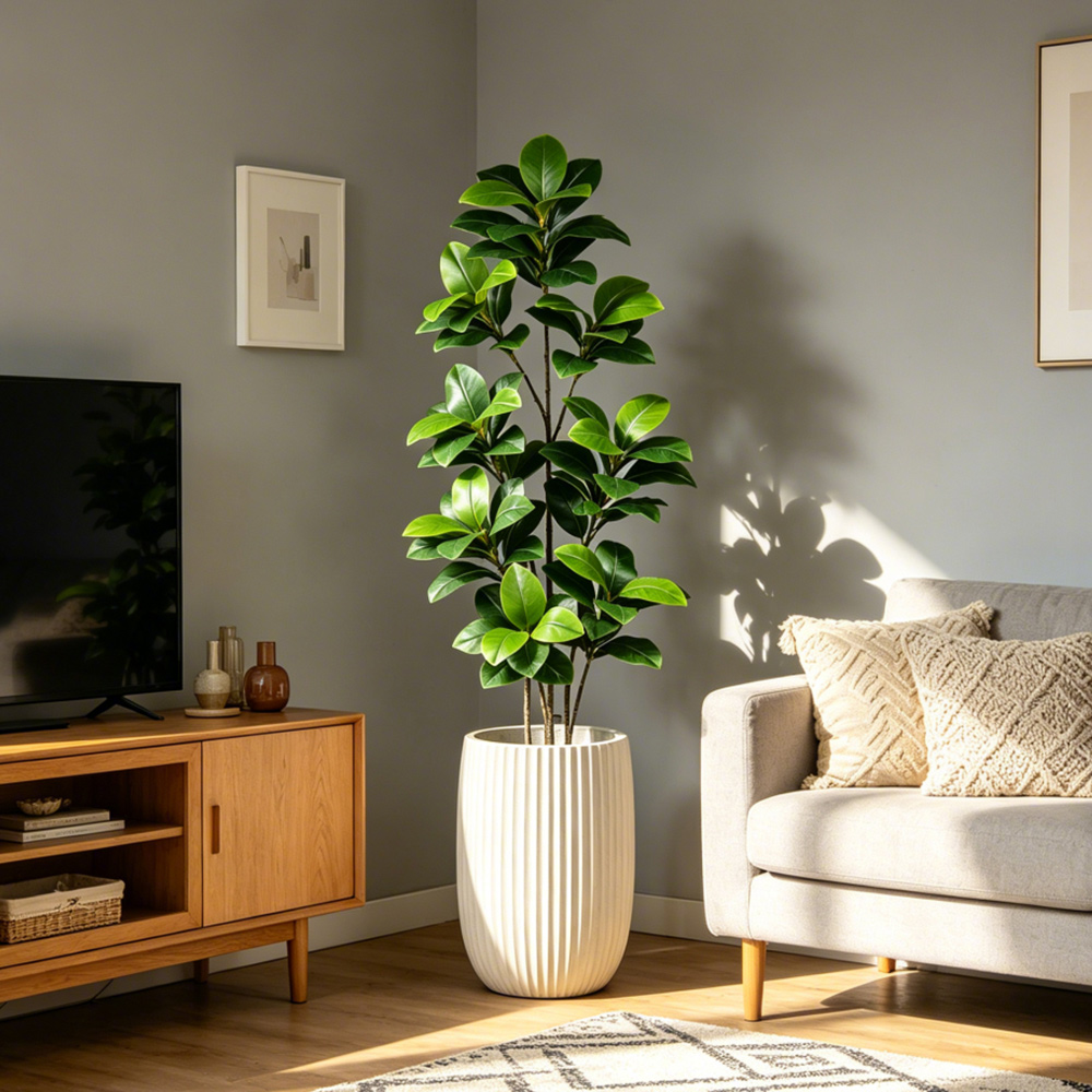 74-140cm Large Artificial Bany - Ficus Lyrata Tree review and price
