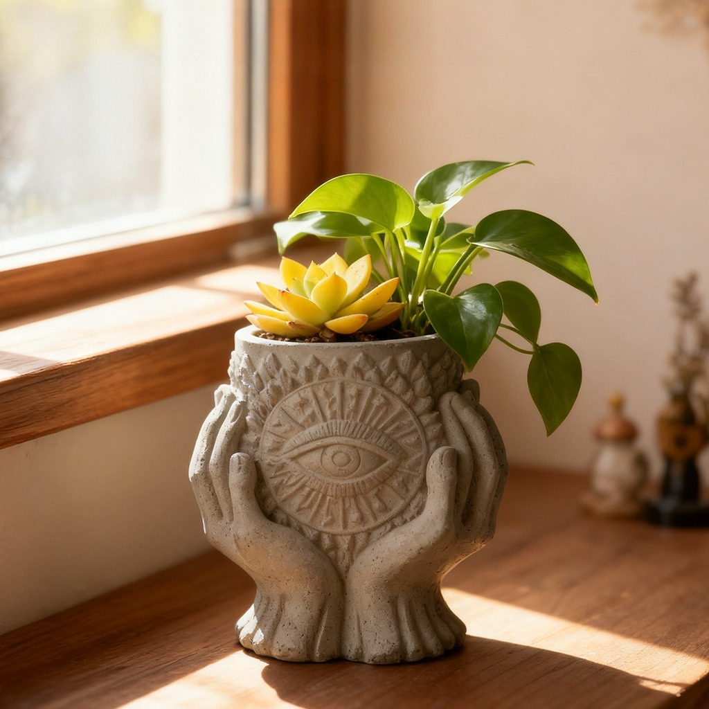 Guardian Eye Candle Cup Silico - Echeveria Succulent review and price