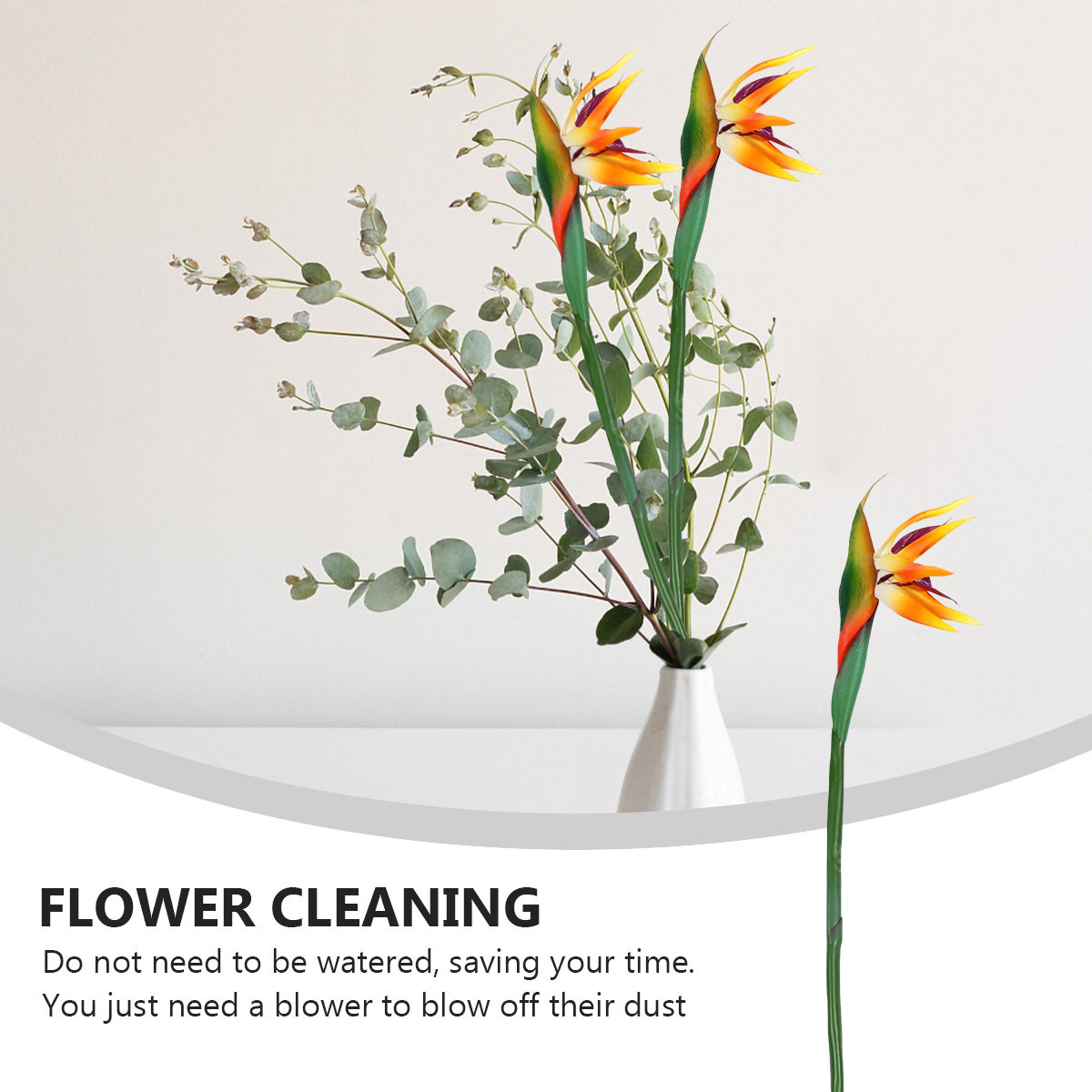 Real Touch Artificial Bird of  - Bird Paradise Strelitzia review and price