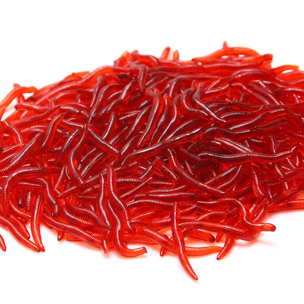 50/100PCS Soft Lure Bass Bream - Aglaonema Red review and price