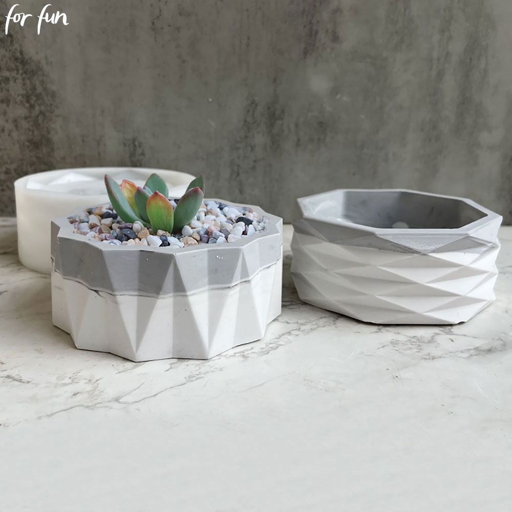 For Fun Flower Pot Silicone Mo - Echeveria Succulent review and price