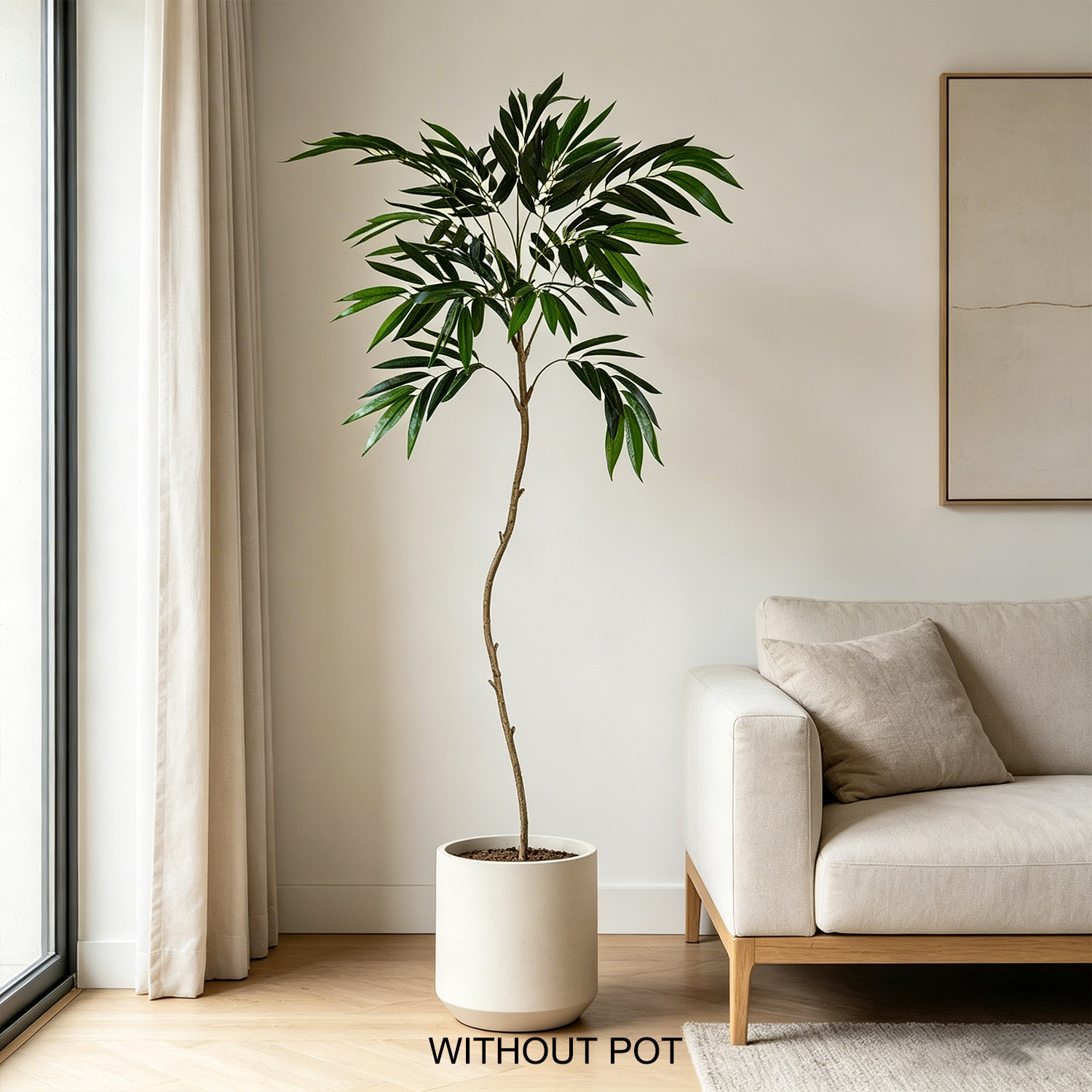 65-210cm/6.9ft Artificial Will - Ficus Lyrata Tree review and price